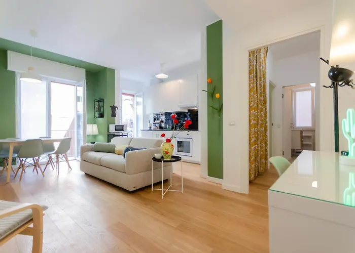 דירה Vivimi Fiordalisi Stile & Comfort Vicino Metro מילאנו